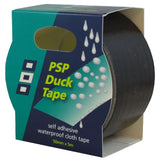 PSP Duck Tape Black Suitable for temporary Repairs on Boats and Canoes 50mm x 5m