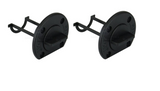 Boat Bung x 2 Plastic Plug & Base with O-Ring Seal and Built in Retainer 50mm Cut Out