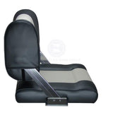 Boat Seat Tasman Series Relaxn Seat White/Dark Grey Carbon