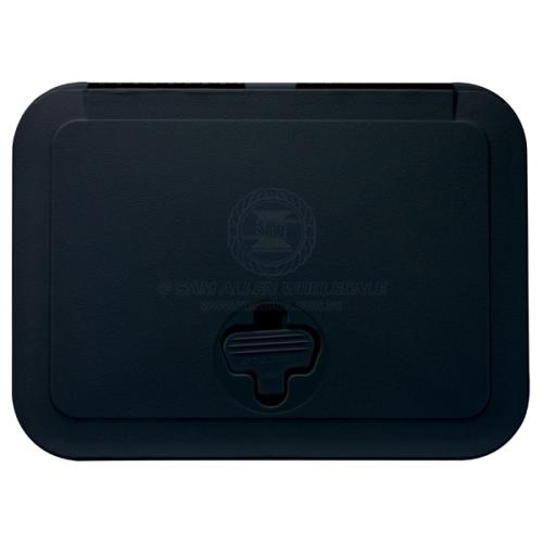 Access Hatch Access Locker Hatch Hinged Black 280mm x 381mm Jim Black MADE IN USA