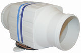 Inline Bilge Blower TMC 12 Volt 4.5 Amp 3.45 Cubic Metres Per Minute 4 Blade
