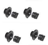 4 x Boat Bungs Self Bailer Bungs Black TENOB large Nylon External Mount