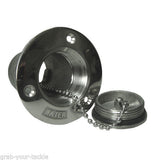 38mm 316 Marine Grade Stainless Steel Water Boat Deck Filler & Key