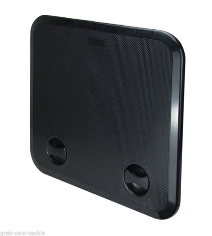 Access Hatch Caravan Boat Access Locker Hatch Black 460 x 510 Europa
