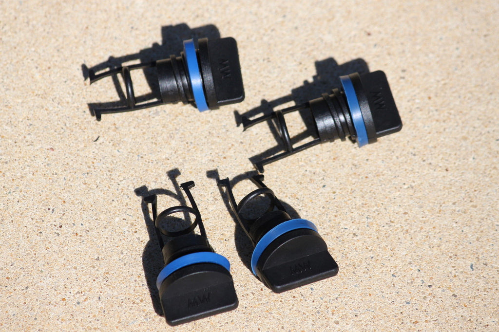 MARINE BOAT Bungs x 4 Pces Boat Bungs Coarse Thread NEW Boat Bungs