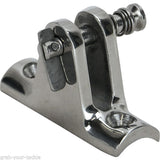 Stainless Boat Canopy Fittings Rail Mount Quick Release Pin 316 Stainless Steel Bimini Boat Marine Canopy Rail Mount x 2