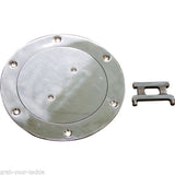 Inspection Port / Deck Plate Survey Rated 208 mm od  Stainless Steel with key