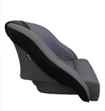 Boat Seat Sports Relaxn® Snapper Series Seat Grey/Black Carbon - Alloy Frame
