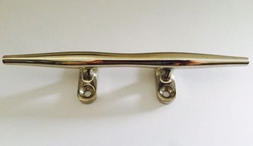 Rope Cleat for Boat/Marine 316 g Stainless steel 200mm slimline deck cleats x 2