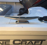 Boat Cleat Narrow Base 316 Polished Stainless steel 200mm Heavy Duty Base New