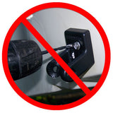 Stern pad Jumbo White 165mm x 120mm x 25.4mm VHB Adhesive 200KG Strength