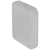 Boat Stern Pad Standard White 114mm x 89mm x 19mm VHB Adhesive 200KG Strength