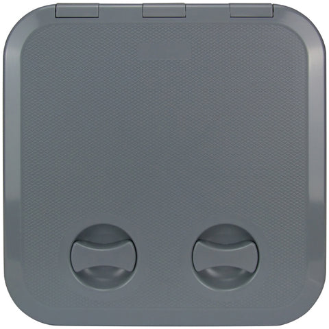 Access Hatch Caravan Boat Access Locker Hatch Grey 380 x 380 Europa