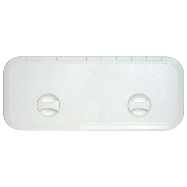 Access Hatch Caravan Boat Access Locker Hatch White 600 x 250 Europa