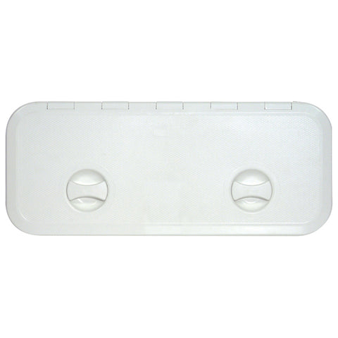 Access Hatch Caravan Boat Access Locker Hatch White  600 x 250 Europa