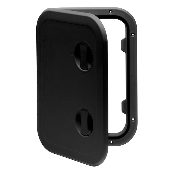 Access Hatch Caravan Boat Access Locker Hatch Black 440mm x 315mm CANSB MADE IN ITALY