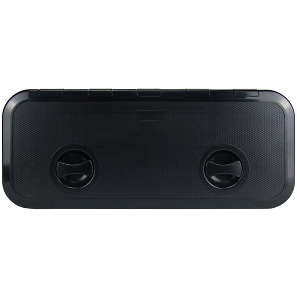 Access Hatch Caravan Boat Access Locker Hatch Black 600mm x 250mm Europa