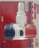 RULE Automatic Bilge Pump 500 GPH Continually checks for Water No Float Required