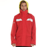 Wet Weather Jacket 100% Waterproof Sailing/Yachting/Fishing/Motorcycle Safety Red Medium