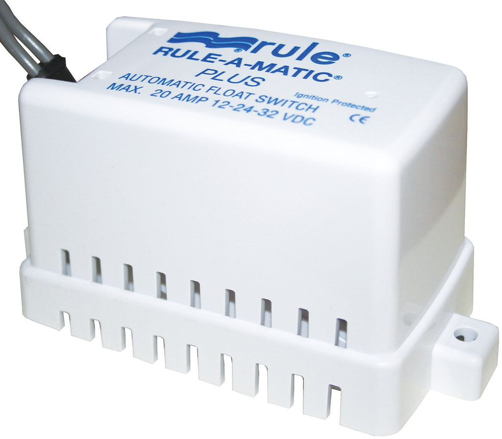Rule Automatic "PLUS" Float Switch for Bilge Pump 20amp