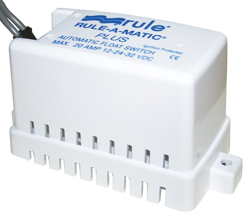 Rule Automatic "PLUS" Float Switch for Bilge Pump 20amp