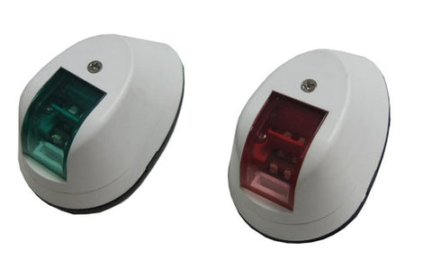 Boat White LED Navigation Lights 12 Volt Port & Starboard