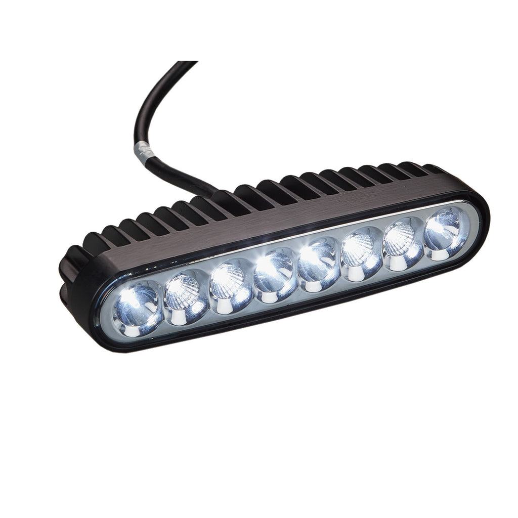 LED Spot Light 9 - 60V 8 x LED 1600 Lumen Cool White Boat, Caravan, RV