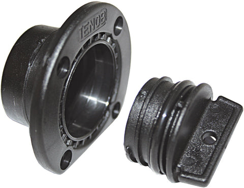 Boat Bung Self Bailer Bungs Black TENOB large Nylon Internal Mount