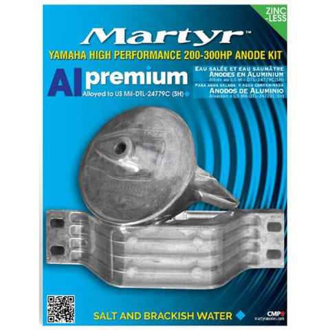 Anode Alloy Kit Yamaha 200-300 HP High Performance