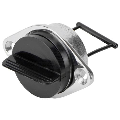 Boat Bung 25mm stainless Steel Base with Nylon Bung Transom Bung Complete