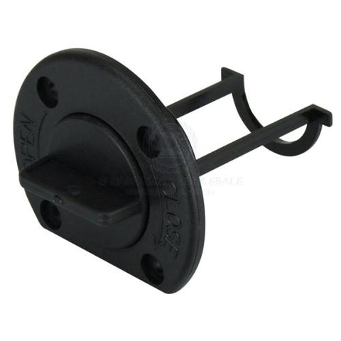 Boat Bung x 1 Plastic Plug & Base with O-Ring Seal and Built in Retainer 50mm Cut Out