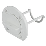 Boat Bung x 2 Plastic Plug & Base with O-Ring Seal and Built in Retainer 50mm Cut Out