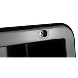 Boat Side Pocket Holder Rectangular Can-SB® Horizontal Flush Mount Black Plastic