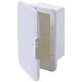 Flush Mount Storage Case With Door Multi Purpose Boat Caravan Camper ABS Plastic CAN-SB