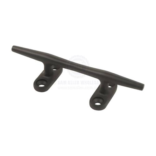 Rope Cleat Boat Marine 316G Stainless Steel Black PVD 150mm