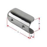 Gunwhale End Cap - Gunnel end cap 316 Stainless Steel 35mm Round