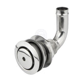 Fuel Breather Marine / Boat Fuel Tank Breather 90 Degree 316 Stainless Steel 16mm Hose