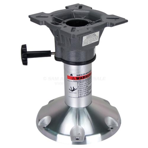 Boat Seat Pedestal Fixed With Swivel Top 760mm Height Columbia Relaxn