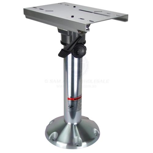 Boat Seat Pedestal With Slide & Swivel 600mm Height Relaxn