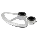 Boat Pedestal Footrest Suits Tube Post 72.6mm Heavy-duty cast Aluminium Springfield