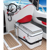 Relaxn Space Frame Boat Seat Pedestal Base S/S Black Powder Coated