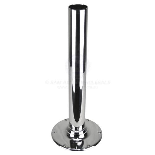 Boat Seat Pedestal Relaxn - Stainless Steel - Fixed Height 600mm