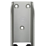 Boat Bow Roller Alloy, Bolt on with Pin 100mm Anodised
