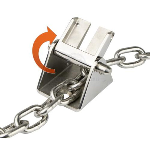Chain Racket Stop Anchor Chain Stopper 304G Stainless Steel Suit 6mm-10mm Chain