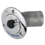 Deck Filler Water 30 Degree Angled 316 Stainless 38mm Filler Lockable With 2 Keys