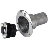 Deck Filler Blank Straight 316 Stainless Steel 50mm Filler Lockable With 2 Keys