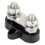 Buss Bar Boat caravan electrical Junction 6mm Terminal Stud Negative