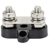 Buss Bar Boat caravan electrical Junction 6mm Terminal Stud Negative