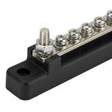 Buss Bar Electrical Terminal  50 amp 6 way 2 stud Heavy Duty with cover Relaxn