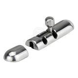 Barrrel Bolt 316G SS rounded slim profile concealed mount 88 x 20mm